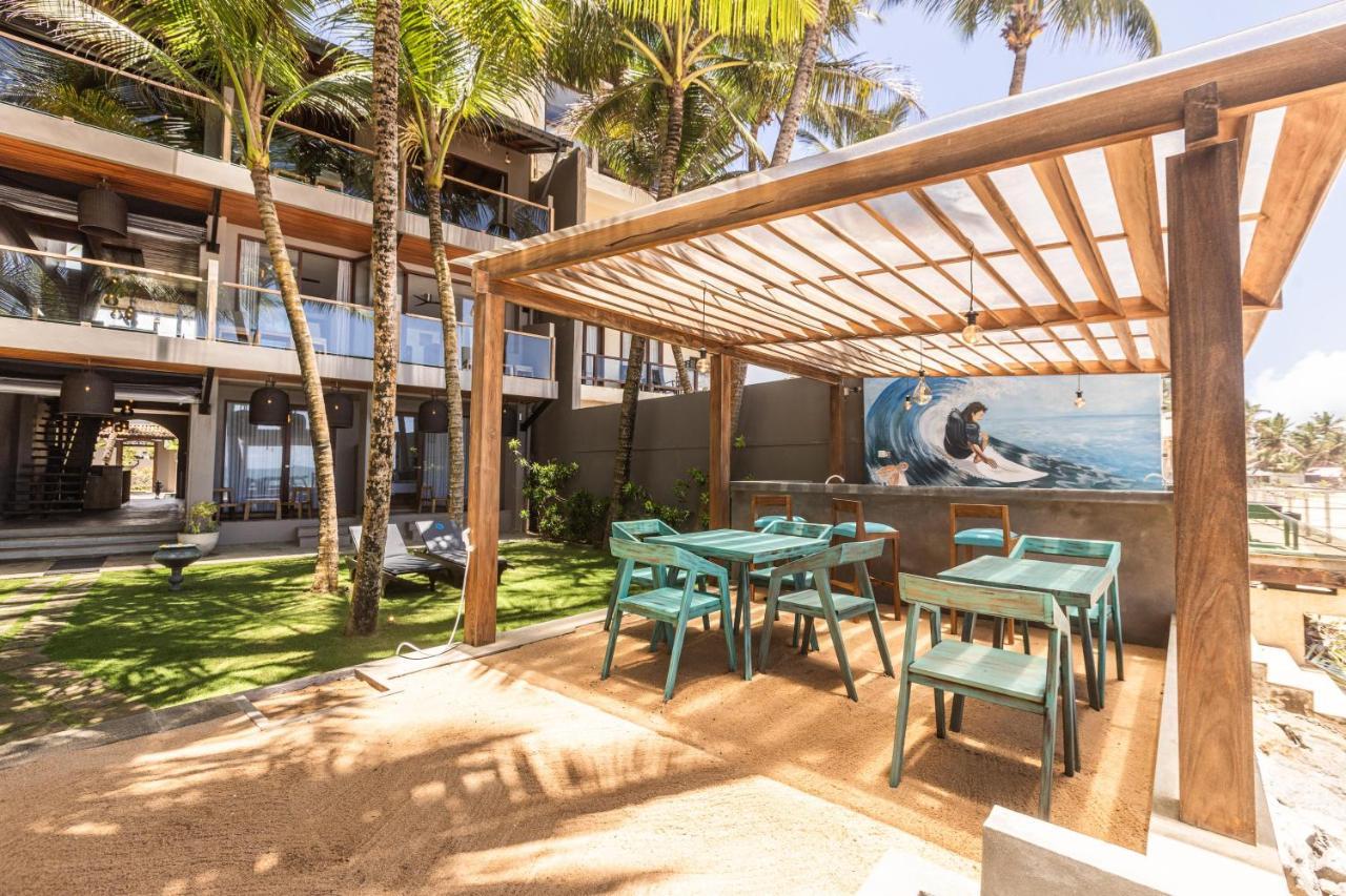 Bk Beach Boutique Hotel - Hikkaduwa Bagian luar foto