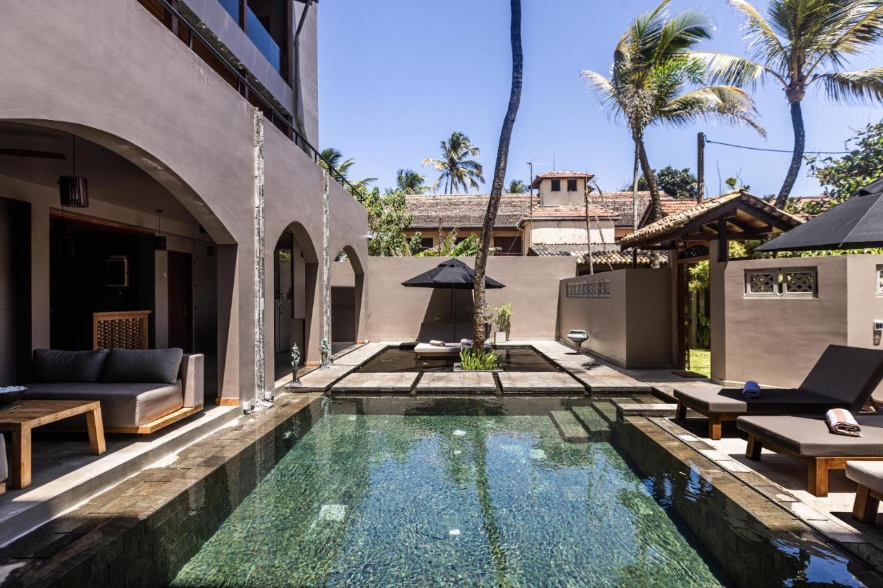 Bk Beach Boutique Hotel - Hikkaduwa Bagian luar foto